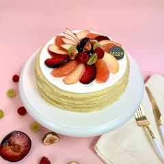 Seasonal Fruits Mille Crêpes - 8 inch